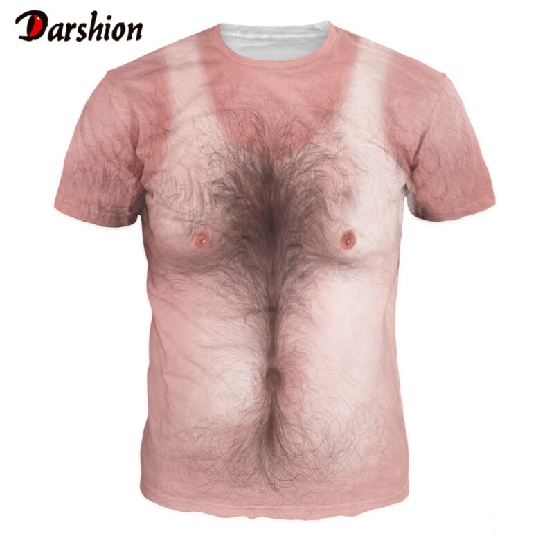 New Fashion Men 3D T-shirt Funny Animal Pig Print ..